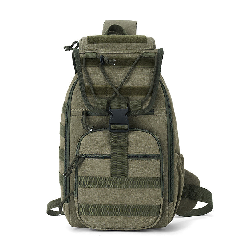 Sac à dos bandoulière tactique multifonction pour homme 8