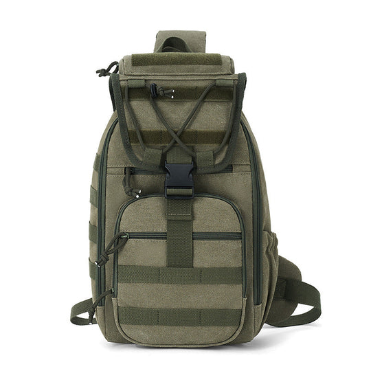 Sac à dos bandoulière tactique multifonction pour homme 8