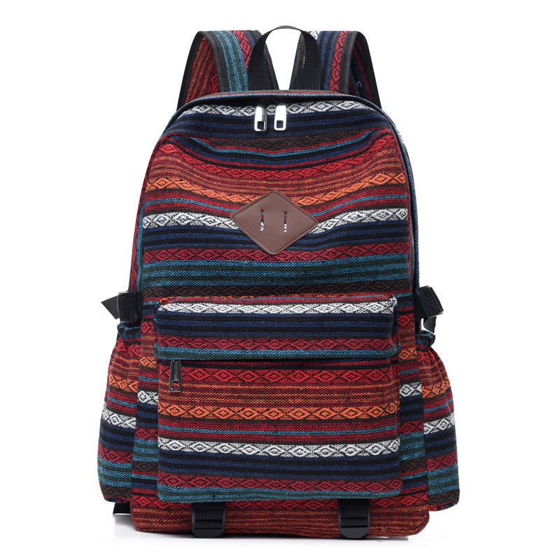 Sac à dos bohème pour femme style décontracté 0