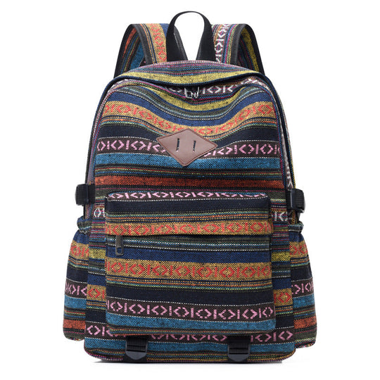 Sac à dos bohème pour femme style décontracté 1
