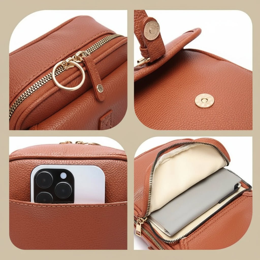 Sac à dos compact avec sangle réglable et rangement spacieux 5