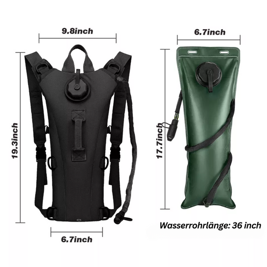 Sac à dos d'hydratation 3L pour aventures en plein air 8