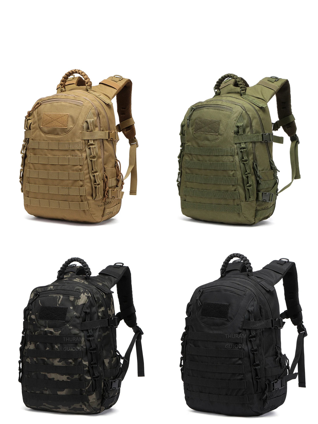 Sac à dos de randonnée 38L avec système MOLLE 2