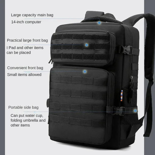 Sac à dos de randonnée 45L pour hommes et femmes 2