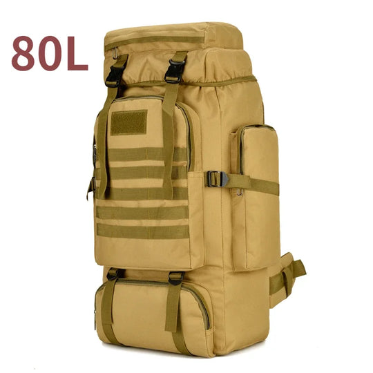 Sac à dos de randonnée 80L/100L pour hommes et femmes 13