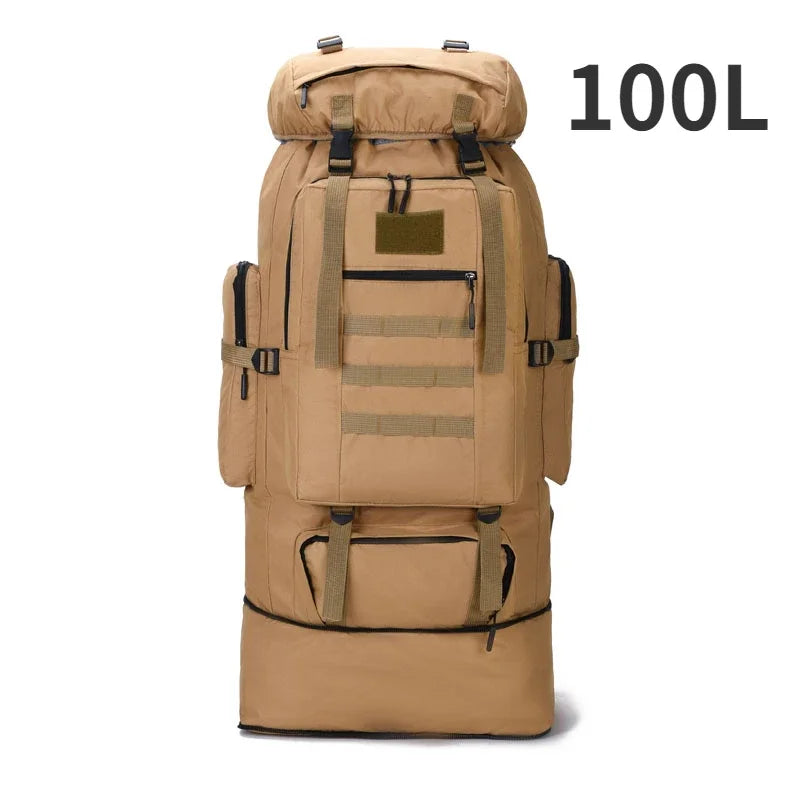 Sac à dos de randonnée 80L/100L pour hommes et femmes 16
