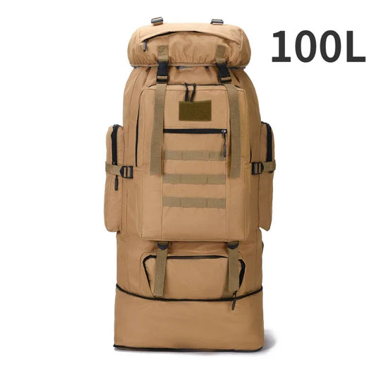 Sac à dos de randonnée 80L/100L pour hommes et femmes 16