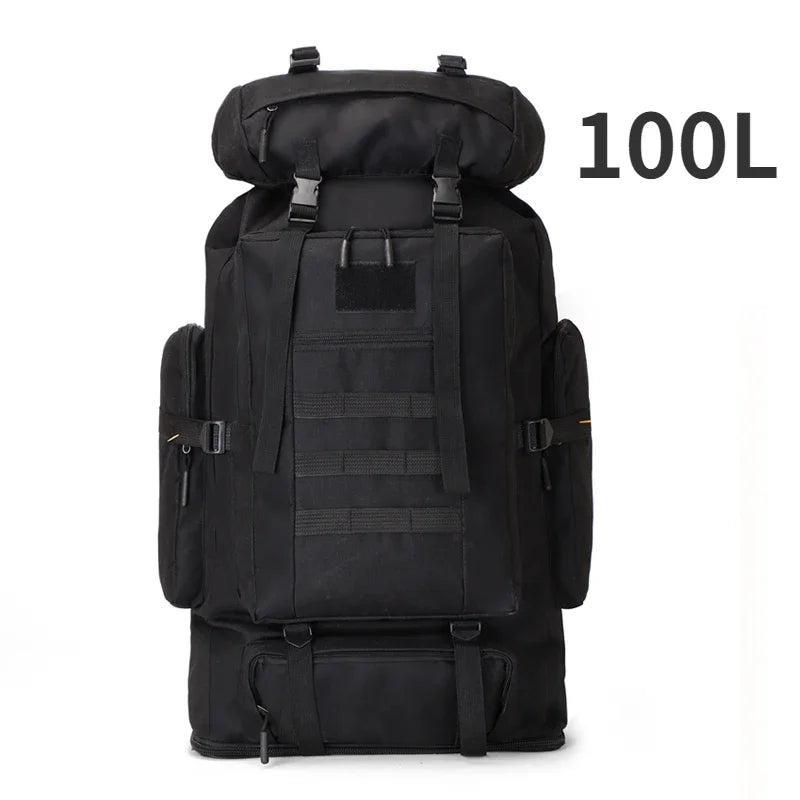 Sac à dos de randonnée 80L/100L pour hommes et femmes 17