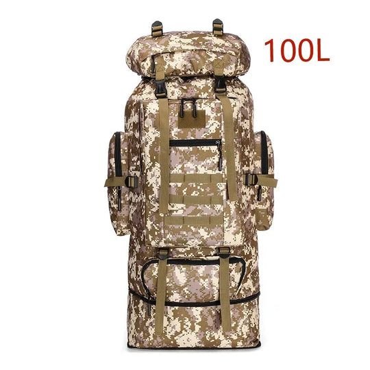 Sac à dos de randonnée 80L/100L pour hommes et femmes 18