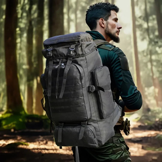 Sac à dos de randonnée 80L/100L pour hommes et femmes 5