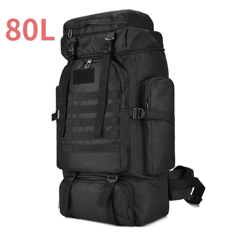 Sac à dos de randonnée 80L/100L pour hommes et femmes 6