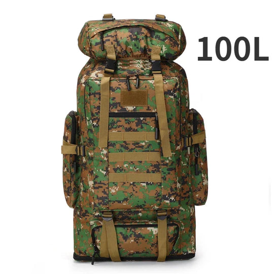 Sac à dos de randonnée 80L/100L pour hommes et femmes 9