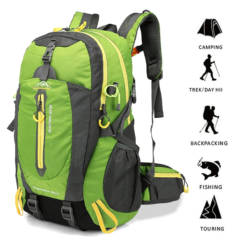Sac à dos de voyage 40L pour hommes et femmes 2