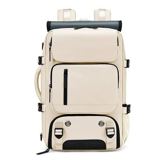 Sac à dos de voyage imperméable avec port USB et compartiment à chaussures 9