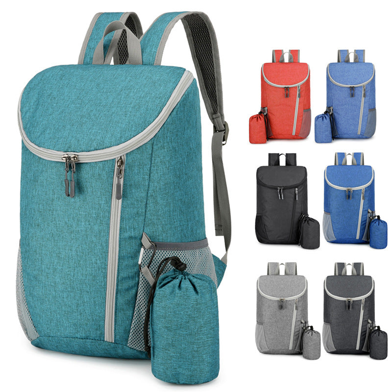 Sac à dos de voyage léger avec pochette amovible unisexe 1
