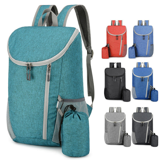 Sac à dos de voyage léger avec pochette amovible unisexe 1