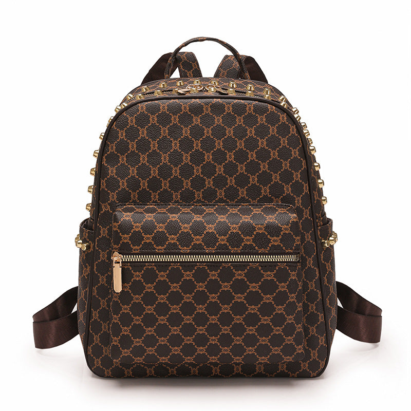 Sac à dos femme à pointes moderne 3