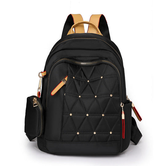 Sac à dos femme multi-poches matelassé fonctionnel 2