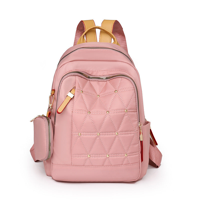Sac à dos femme multi-poches matelassé fonctionnel 3