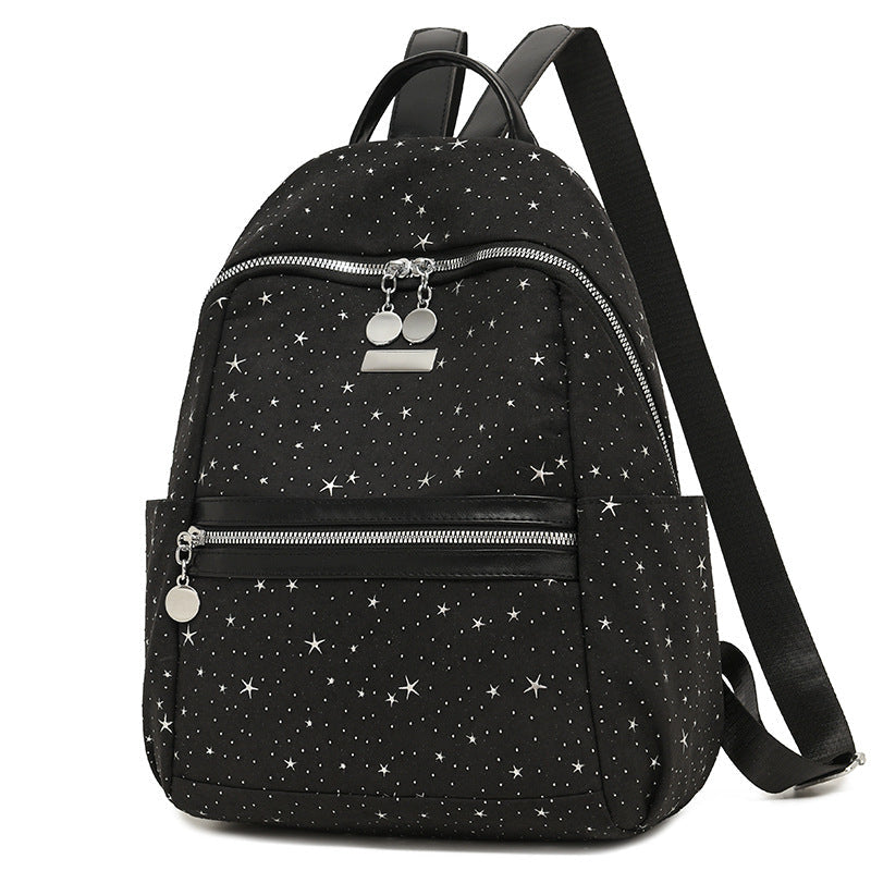 Sac à dos femme style tendance orné d'étoiles 1