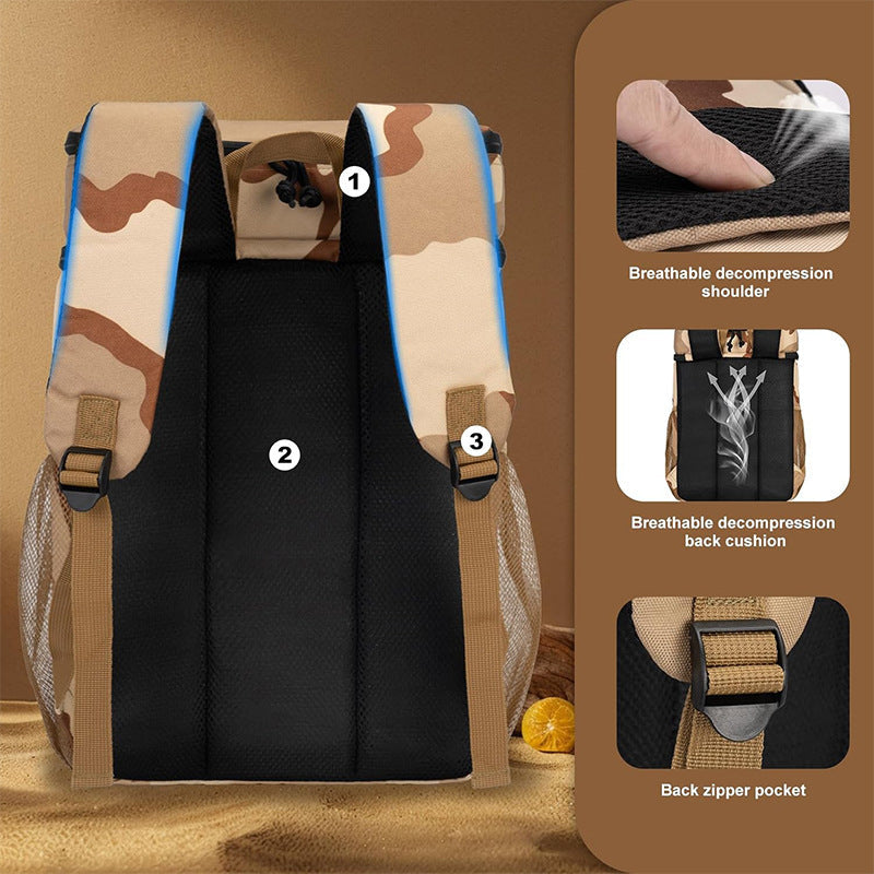 Sac à dos isotherme extérieur polyvalent pour hommes et femmes 4