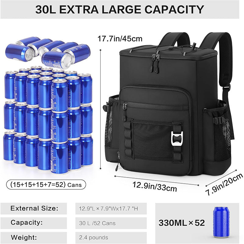 Sac à dos isotherme pour pique-nique pratique et spacieux pour femmes et hommes 2