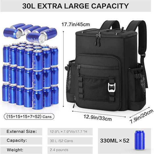 Sac à dos isotherme pour pique-nique pratique et spacieux pour femmes et hommes 2