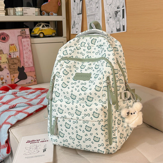 Sac à dos ludique pour femme au design imprimé 2