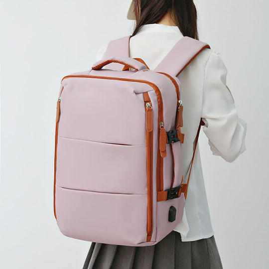 Sac à dos multi-compartiments pour homme au design moderne 1