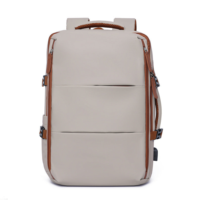 Sac à dos multi-compartiments pour homme au design moderne 3