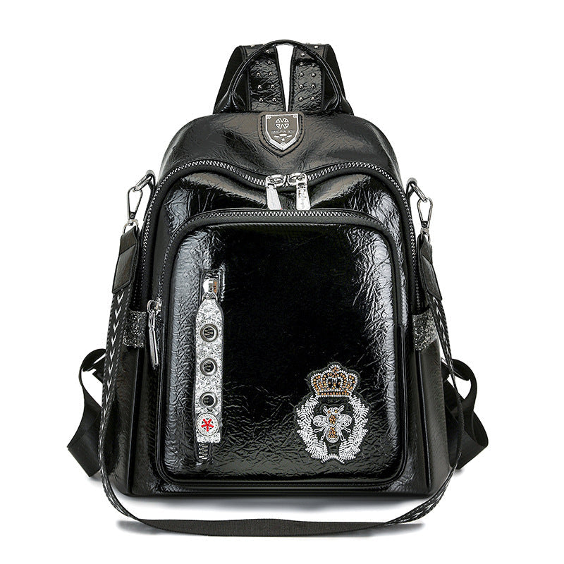 Sac à dos multi-poches matelassé pour femme 0