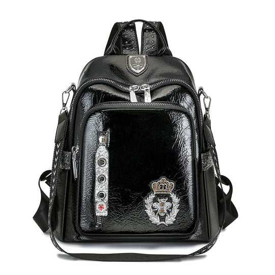 Sac à dos multi-poches matelassé pour femme 0