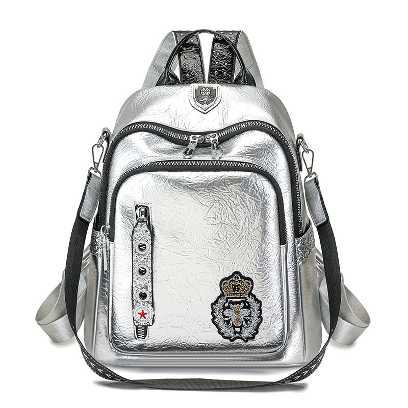 Sac à dos multi-poches matelassé pour femme 1