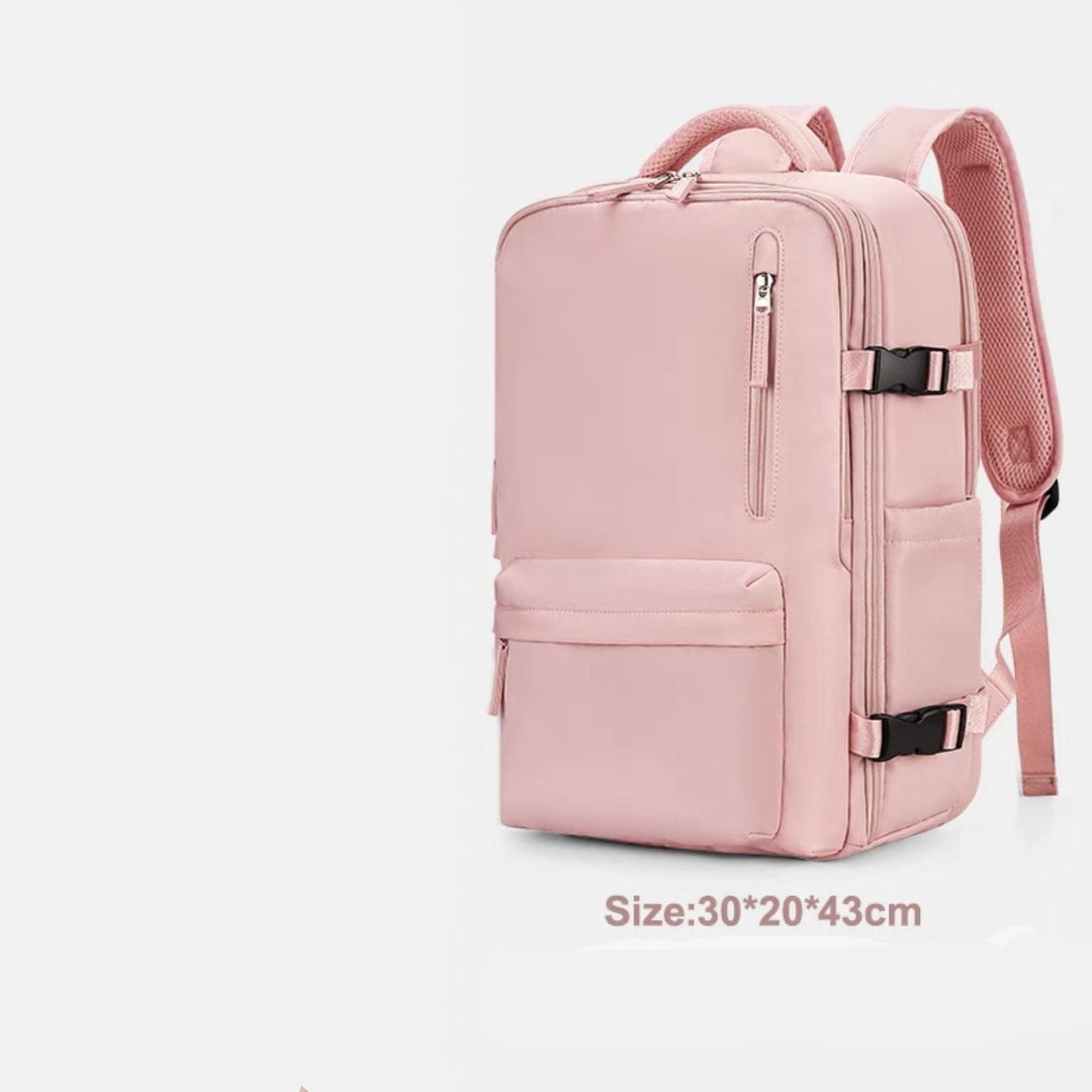Sac à dos multifonctionnel avec port USB et compartiment chaussures séparé pour homme et femme 3
