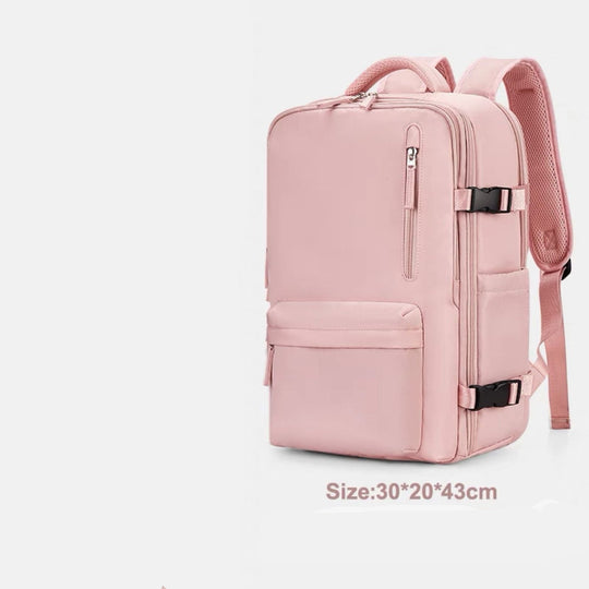 Sac à dos multifonctionnel avec port USB et compartiment chaussures séparé pour homme et femme 3