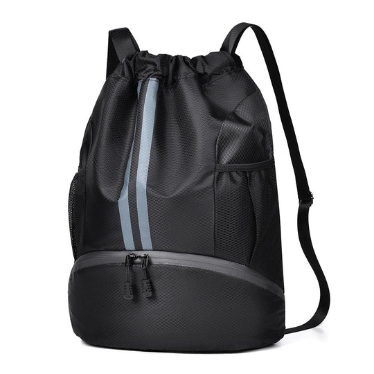 Sac à dos multifonctionnel léger avec cordon de serrage pour homme et femme 1