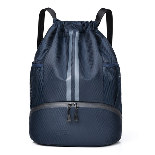 Sac à dos multifonctionnel léger avec cordon de serrage pour homme et femme 2