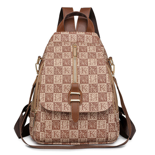 Sac à dos pour femme à imprimé géométrique moderne 0