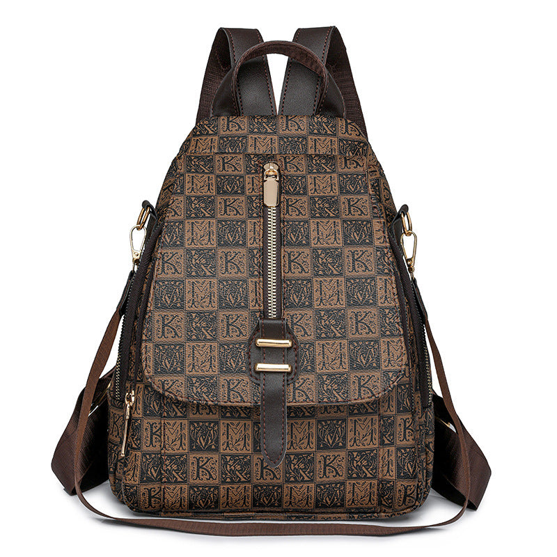 Sac à dos pour femme à imprimé géométrique moderne 2