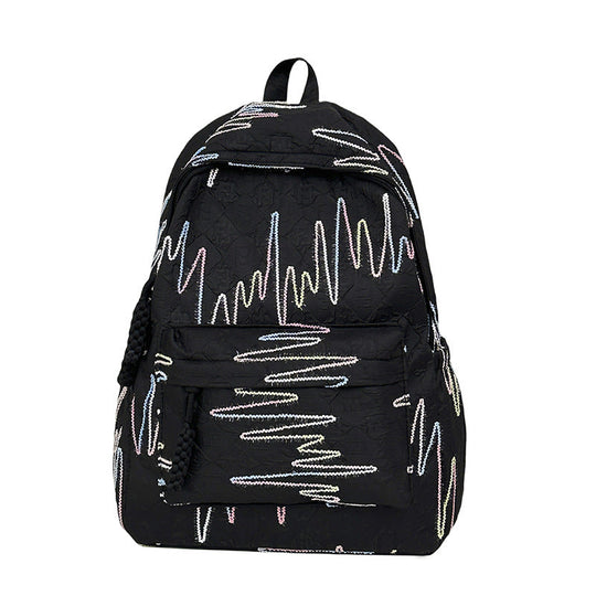 Sac à dos pour homme au design artistique moderne 2