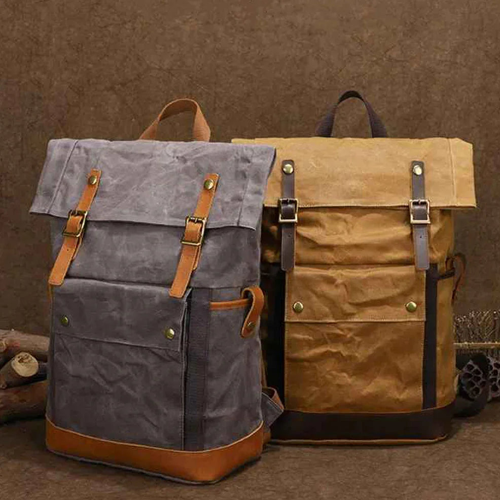 Sac à dos pour homme vintage polyvalent 6