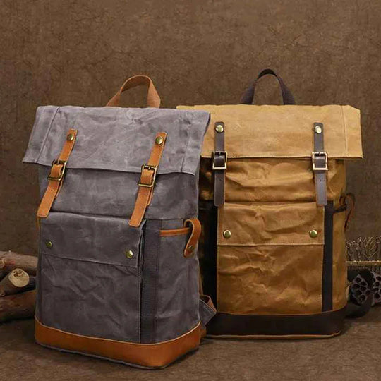 Sac à dos pour homme vintage polyvalent 6