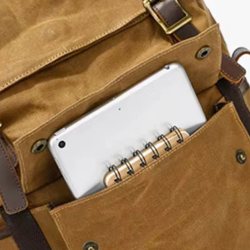 Sac à dos pour homme vintage polyvalent 7