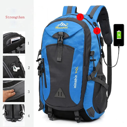 Sac à dos pour hommes multifonctionnel 8
