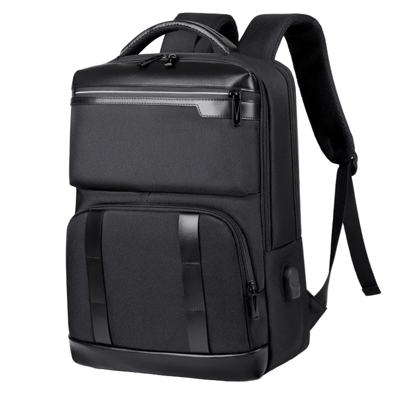 Sac à dos professionnel fin pour ordinateur portable homme moderne 0