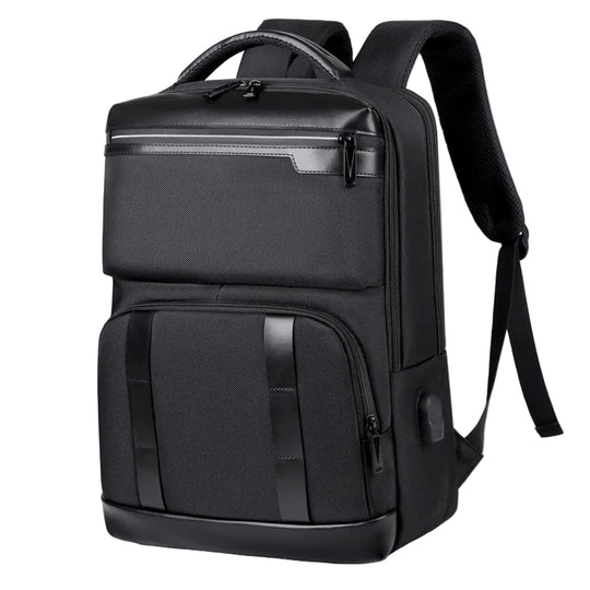 Sac à dos professionnel fin pour ordinateur portable homme moderne 0