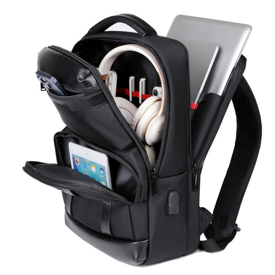 Sac à dos professionnel fin pour ordinateur portable homme moderne 1