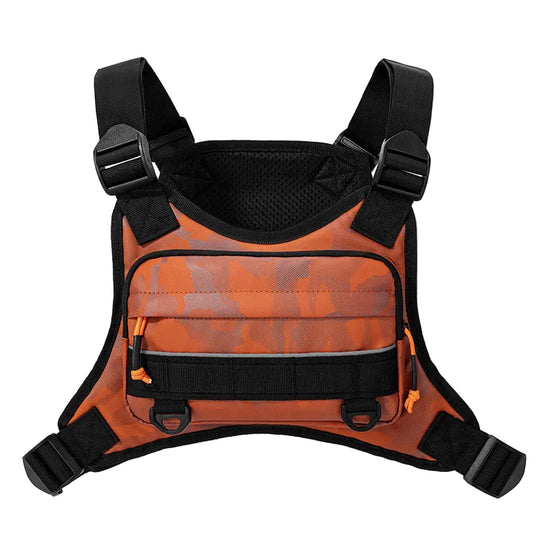 Sac à dos tactique pour homme style harnais de poitrine fonctionnel 0