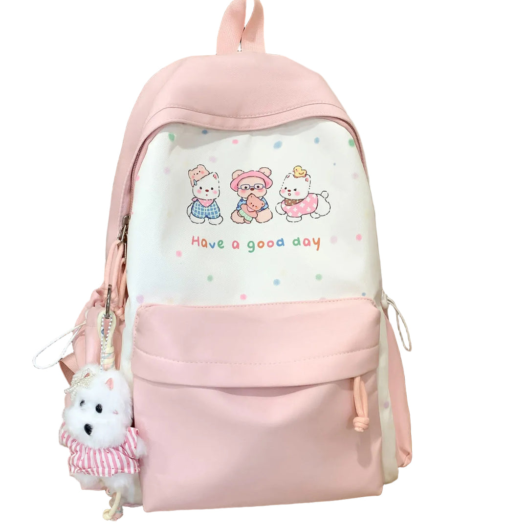 Sac à dos unisexe à imprimé personnage ludique 0