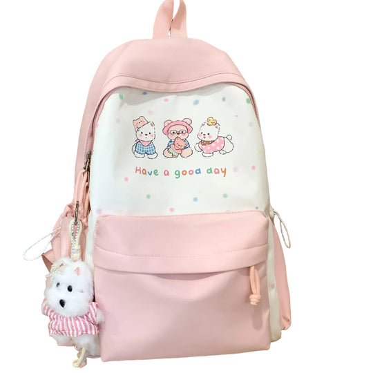 Sac à dos unisexe à imprimé personnage ludique 0
